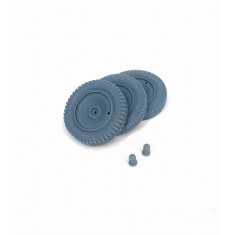 1/35 Sd.Kfz. 250/3 Greif Front Wheels with Spare Wheel (Weighted)