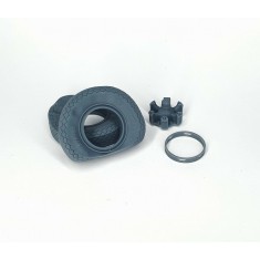 1/35 Lancia 3Ro Rear Flat Tyres Type 2