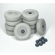 1/35 Sd.Ah. 116 Road Wheels with Spare Wheels (Weighted) Type 2