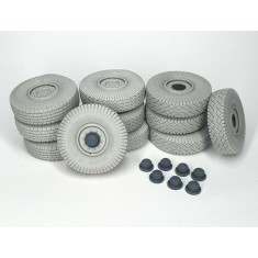 1/35 Sd.Ah. 116 Road Wheels with Spare Wheels (Weighted) Mix (9+2)
