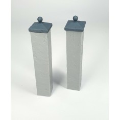 1/35 Primed Brick Pillars (2pcs)