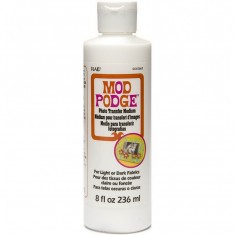 Mod Podge Photo Transfer #Medium for Light/Dark Fabrics (8oz/236ml)