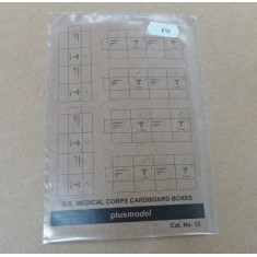 1/35 US. Medical Corps Cardboard Boxes 