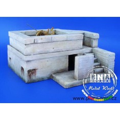 1/35 Flakvierling Bunker for Tamiya kits Flakvierling 38 and Flakvierling 37