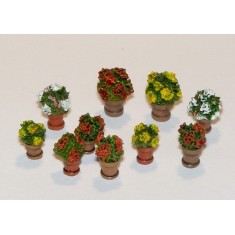 1/35 Flowers in Flowerpots (10pcs)