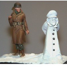 1/35 Winter Pastime (9 resin parts)