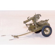 1/35 US Hand Cart M3A1 with Browning 0.30