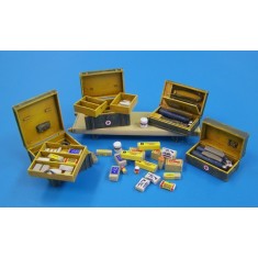 1/35 German Medical set (Resin parts and Decals)