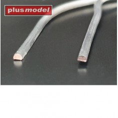 Lead Wire Halfround 0.6 x 140 mm