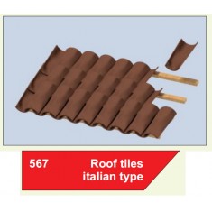 1/35 Roof Tiles Italian Type