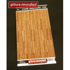 1/35 Floor - Dark Wood (hard paper)