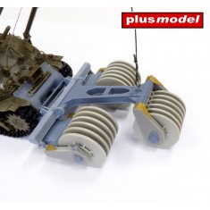 1/35 US Sherman T1E1 Mine Exploder Conversion kit for Asuka kit