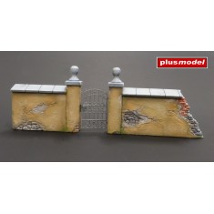 1/35 Garden Wall (lenght 25 cm)