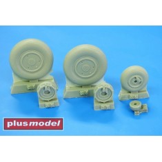 1/32 Mikoyan-Gurevich MiG-21 Wheels Late