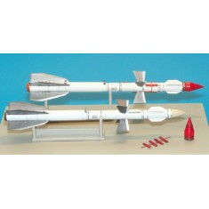 1/48 Russian Missile R-27ER AA-10 Alamo-C set (Resin parts + PE + Decals)