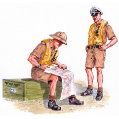 1/48 Messerschmitt Bf-110 Crew (2 Figures)