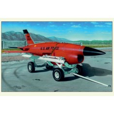 1/72 Ryan Firebee BQM-34 Target Drone w/Transpoprt Cart