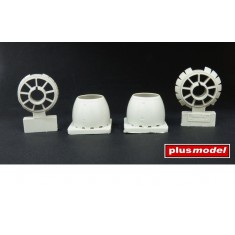 1/72 Martin PBM5 Mariner Engines Covers for Minicraft kits