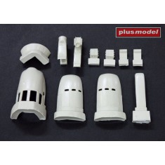 1/72 Curtiss C-46 Commando Engine Covers