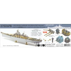 1/350 USS BB-63 Missouri 1945 Advanced Detail Set (20B Blue Deck) for Tamiya #78008/78018