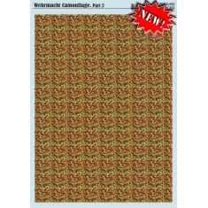 1/35 Wet Camo Decals - Wehrmacht Camouflage Part 2 (1 sheet)