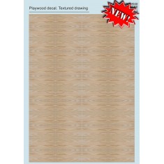 1/72 - 1/48 Plywood Decal Part.3 - Textured Drawing