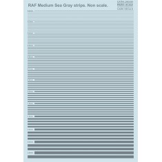 Non-Scale RAF Medium Sea Gray Strips Decal
