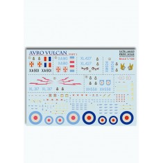 Decals for 1/144 Avro Vulcan Part 1