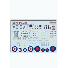 Decals for 1/144 Avro Vulcan Part 2