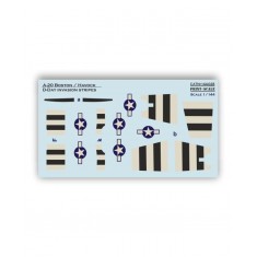 1/144 A-20 Boston / Havock D-Day Invasion Stripes Decal