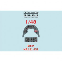 1/48 Bloch MB.151-152 Instrumental Panel