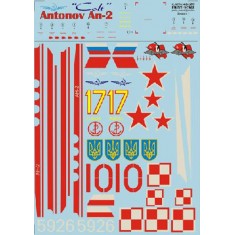1/48 Antonov AN-2 (2 sheets) Decals