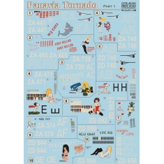 1/48 Panavia Tornado (Part 1, 2.5 leaf) Decals