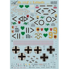 1/48 Messerschmitt Bf 109F-2 (Part 2) Decals
