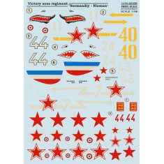 1/48 Victory Aces Regiment "Normandiy-Nieman" Decals