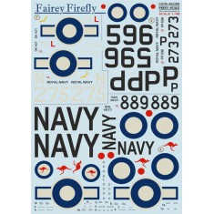 1/48 Australian Fairey Firefly Decals