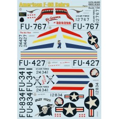 1/48 North American F-86E Sabre (Part 2) Decals