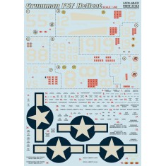 1/48 Grumman F6F Hellcat Decals