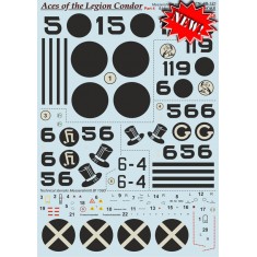 1/48 Aces of the Legion Condor Decals Part 4