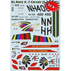 1/48 US Navy A-7 Corsair ll Decals (Part 1)