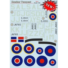 1/48 Hawker Tempest Decals (Part 1)