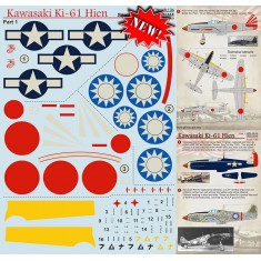 1/48 Kawasaki Ki-61 Hien Decals Part.1