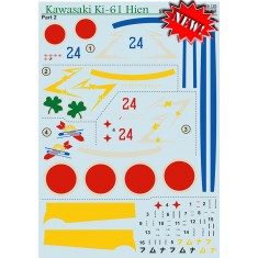 1/48 Kawasaki Ki-61 Hien Decals Part.2