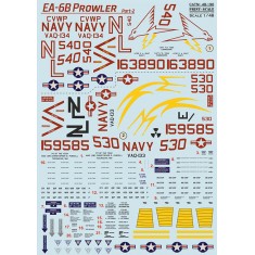Decals for 1/48 Northrop Grumman EA-6 Prowler Part 2
