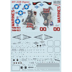 Decals for 1/48 MV-22B Osprey Part 1 