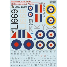 Decals for 1/48 Hurricane Aces of the MTO and Africa Part 1