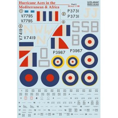 Decals for 1/48 Hurricane Aces of the MTO and Africa Part 3