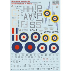 1/48 Hurricane Aces in the Mediterranean and Africa Water-slide Decal Part-5