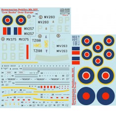 Decal for 1/48 Supermarin Spitfire Mk.lV (Low Backs) Part-2
