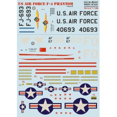 1/48 US Air Forces F-4 Phantom. Decal Part 2